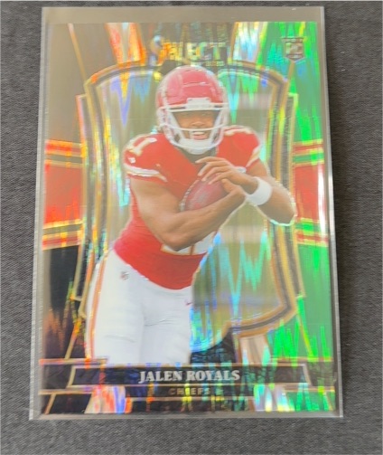 2025 Panini Select Premier Level #108 Jalen Royals — front