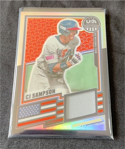 2026 Panini Stars & Stripes Prizm #159 CJ Sampson — front