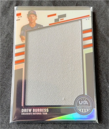 2026 Panini Stars & Stripes #39 Drew Burress — front