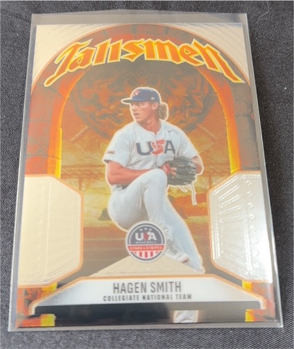 2026 Panini Stars and Stripes Prizm Talisman #1 Hagen Smith — front