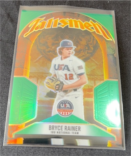 2026 Panini Stars & Stripes Talisman #11 Bryce Rainer — front