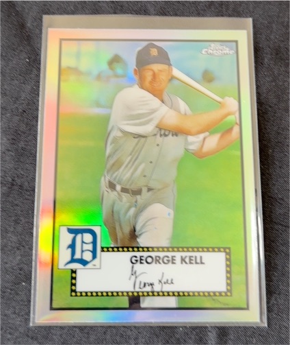 2021 Topps Chrome Platinum Anniversary #646 George Kell — front