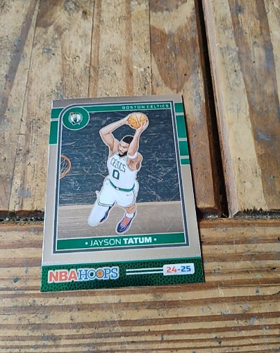 2023-24 Panini NBA Hoops Premium Stock #265 Jayson Tatum — front