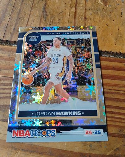 2024-25 Panini NBA Hoops #109 Jordan Hawkins — front
