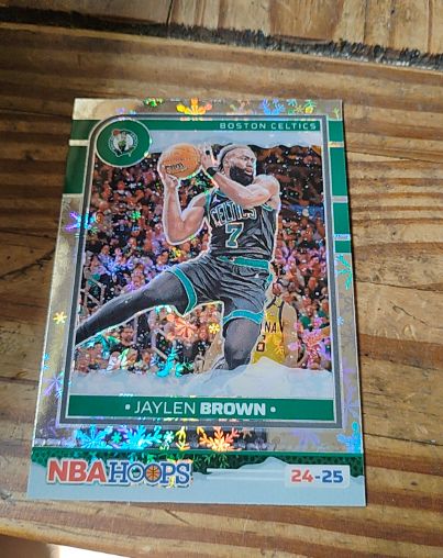 2024-25 Panini NBA Hoops #122 Jaylen Brown — front