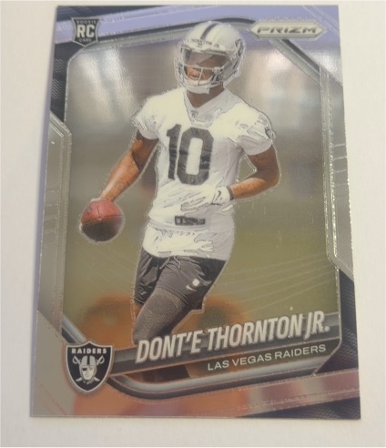 2025 Panini Prizm #369 Dont'e Thornton Jr. — front