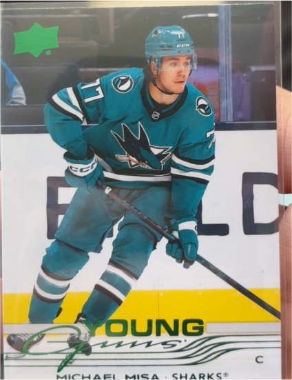 2025-26 Upper Deck Series 2 #487 Michael Misa Young Guns — front