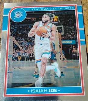 2024-25 Panini NBA Hoops Premium #19 Isaiah Joe — front
