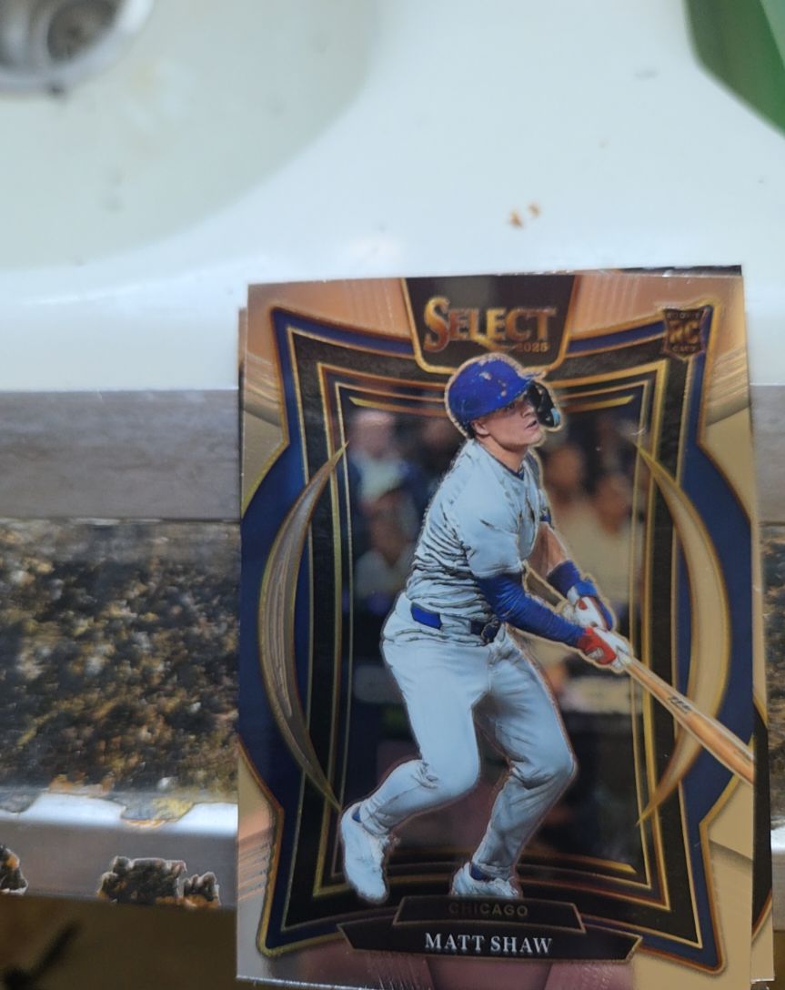 2025 Panini Select Concourse #34 Matt Shaw Rookie Card — front
