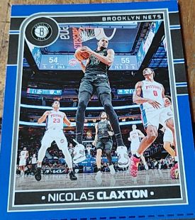 2024-25 Panini NBA Hoops #46 Nicolas Claxton — front