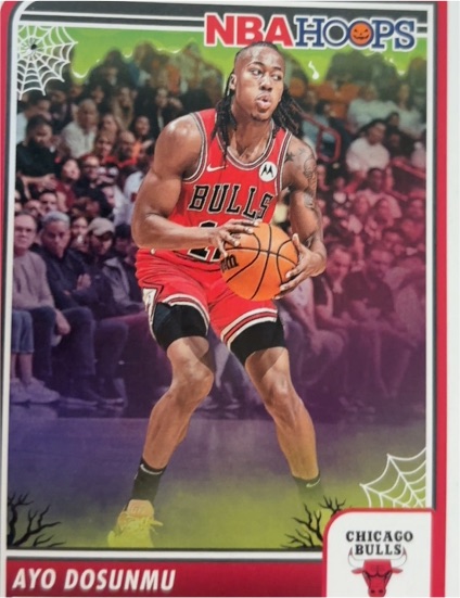 2023-24 Panini NBA Haunted Hoops #205 Ayo Dosunmu — front