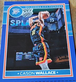 2024-25 Panini NBA Hoops #68 Cason Wallace — front