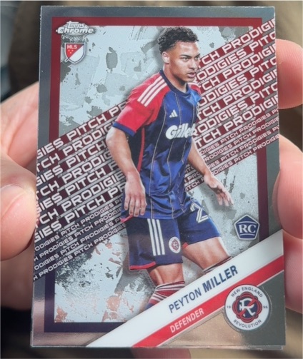 2025 Topps Chrome MLS #185 Peyton Miller — front