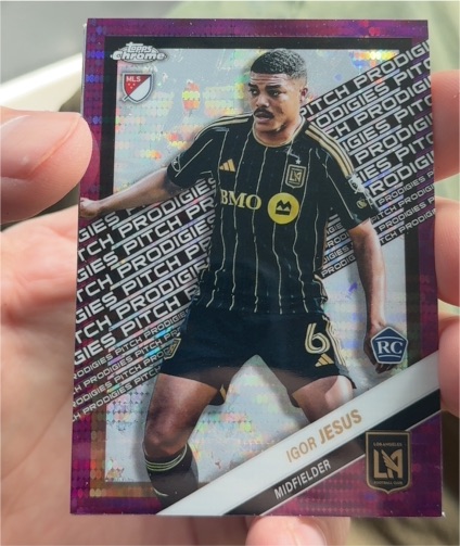2025 Topps Chrome MLS #183 Igor Jesus — front