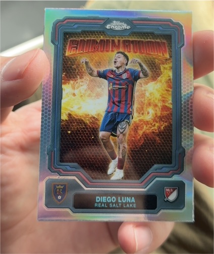 2025 Topps Chrome MLS Elimination #EL-5 Diego Luna — front