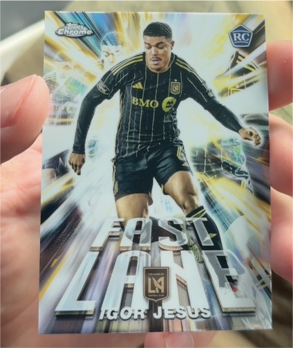 2025 Topps Chrome MLS #FL-7 Igor Jesus — front