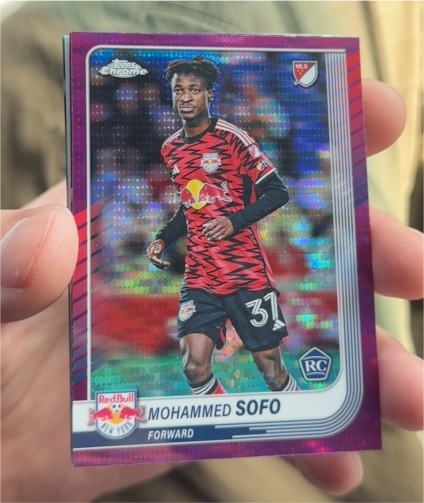 2025 Topps Chrome MLS #56 Mohammed Sofo — front