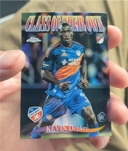 2025 Topps Chrome MLS #CO-19 Kevin Denkey — front