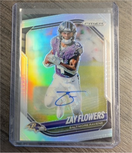 2025 Panini Prizm #106 Zay Flowers — front