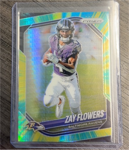 2025 Panini Prizm #106 Zay Flowers — front
