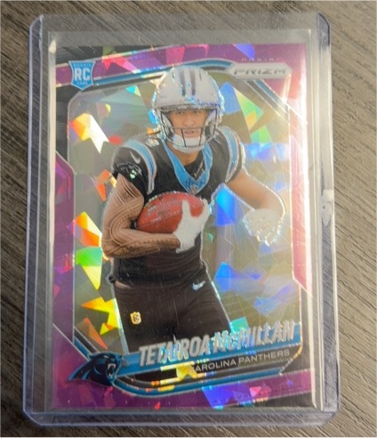 2025 Panini Prizm Football #311 Tetairoa McMillan — front