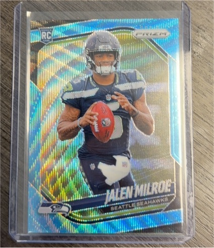 2025 Panini Prizm #317 Jalen Milroe — front