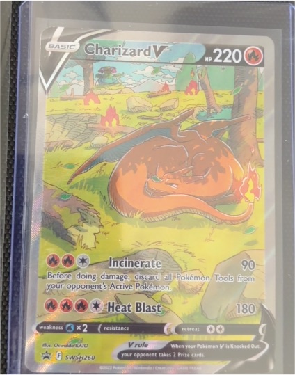 2022 Pokémon SWSH260 Charizard V — front