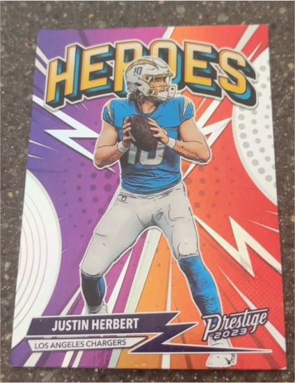 2023 Panini Prestige #H-4 Justin Herbert — front