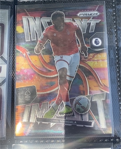 2022-23 Panini Prizm Premier League Instant Impact #30 Orel Mangala — front