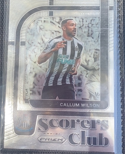 2022-23 Panini Prizm Premier League Scorers Club #12 Callum Wilson — front