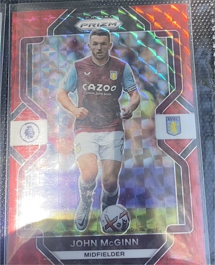 2021-22 Panini Prizm Premier League #129 John McGinn — front