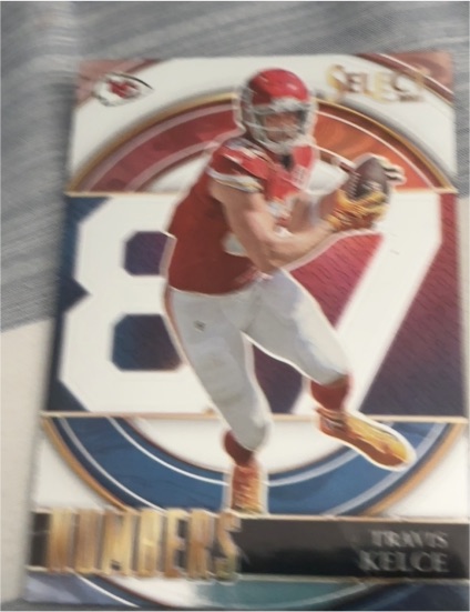 2021 Panini Select #SN-22 Travis Kelce — front