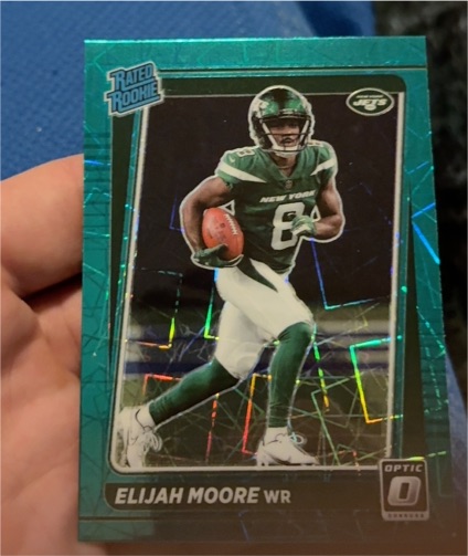 2021 Donruss Optic #216 Elijah Moore — front