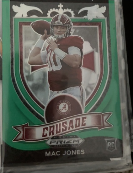 2021 Panini Prizm Draft Picks Crusade #170 Mac Jones — front