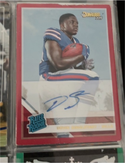 2019 Panini Donruss #328 Devin Singletary — front