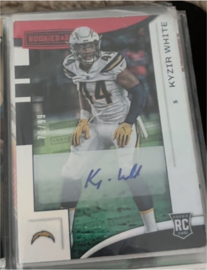 2024 Panini Contenders #70 Kyzir White — front