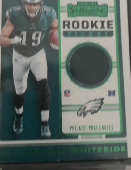 2019 Panini Contenders Rookie Ticket #RTS-18 J.J. Arcega-Whiteside — front