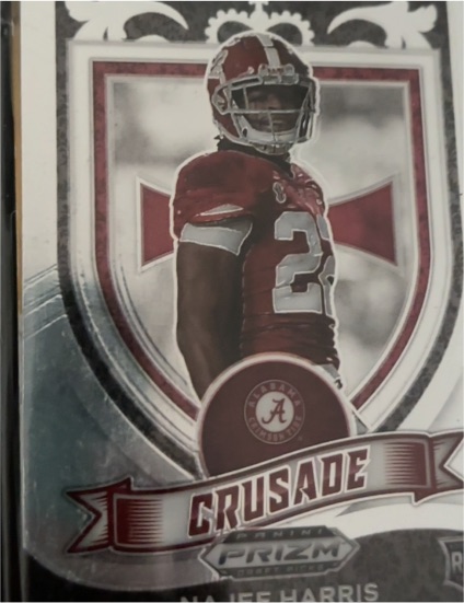 2021 Panini Prizm Draft Picks #172 Najee Harris Crusade Rookie Card — front