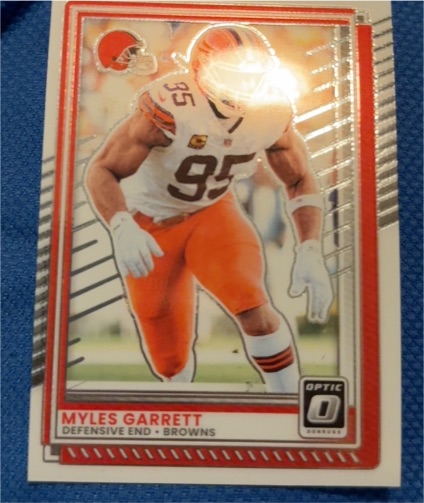 2025 Panini Donruss Optic #158 Myles Garrett — front