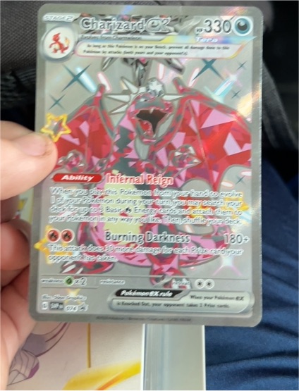 2023 Pokémon Scarlet & Violet Black Star Promo #074 Charizard EX — front