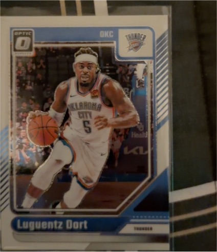 2023-24 Donruss Optic #6 Luguentz Dort — front