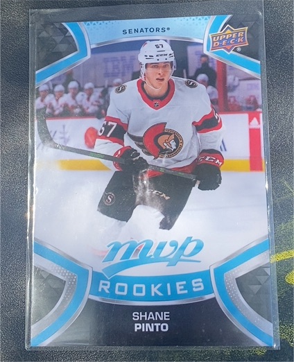2021-22 Upper Deck MVP #236 Shane Pinto — front