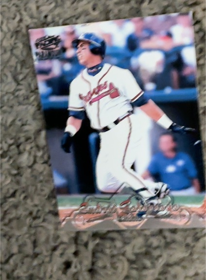 1998 Pacific Paramount #130 Chipper Jones — front
