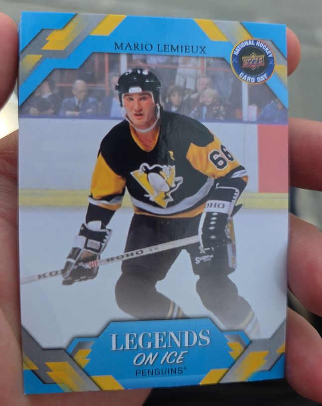 2026 Upper Deck National Hockey Card Day #NHCD-22 Mario Lemieux — front