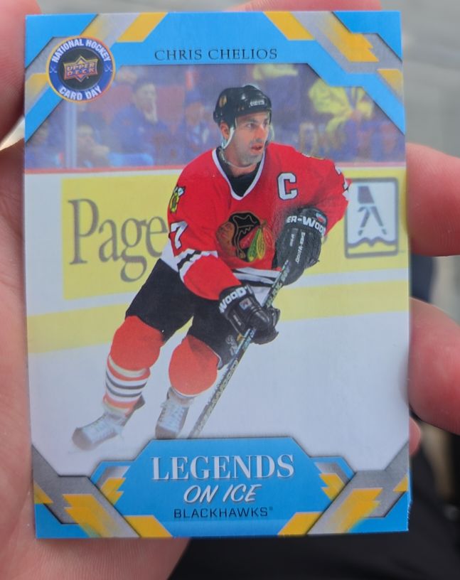2026 Upper Deck National Hockey Card Day #NHCD-30 Chris Chelios — front