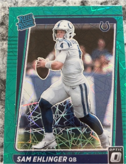 2021 Panini Donruss Optic #246 Sam Ehlinger — front