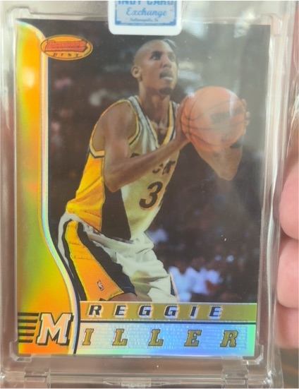 1996-97 Bowman's Best #45 Reggie Miller — front