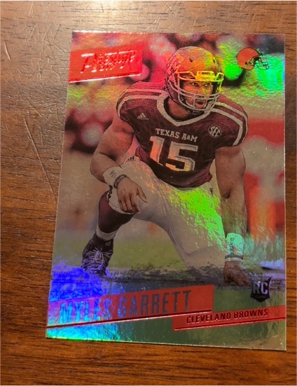 2017 Panini Prestige #15 Myles Garrett — front