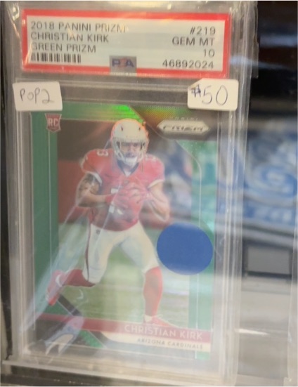 2018 Panini Prizm #219 Christian Kirk — front