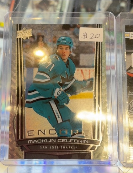 2025-26 Upper Deck Encore #E-10 Macklin Celebrini — front